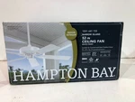 Hampton Bay Barrow Island 52 In. Indoor/outdoor White Ceiling Fan New. Fixed Price $94.99.