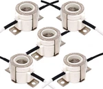 5 Pack E11 Mini-candelabra Screw Ceramic Lampholder Socket, Porcelain Base With. Fixed Price $22.99.