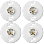 4 Pcs Medium Base E26 Lamp Holder Ceiling Light Sockets White Bulb Socket Inc.... Fixed Price $28.59.