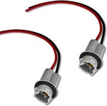 2pcs T15 Harness Pigtail Socket, 194 Bulb Socket Tail Light Wire Wiring.... Fixed Price $20.31.