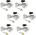 Lighting Cord Set With Switch 6 Foot Snap In Socket (6 Pack). Fixed Price $50.99.