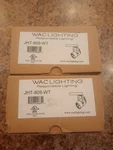 (set Of 2) Wac Limited Jht-809-wt One Light Low Voltage Track Head-white. Fixed Price $119.99.