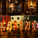 Casino Light Up Letters Sign Party Decorations Battery Powered Marquee Lighte.... Fixed Price $40.27.