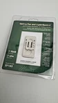 Hunter Ceiling Fan And Light Control 27182 3 Speed Dimmer Switch - New!. Fixed Price $14.99.