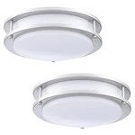 11 Inch Led Ceiling Light Fixture, 2700k/3000k/3500k/4000k/5000k Adjustable, .... Fixed Price $65.40.
