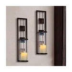 Shelving Solution Wall Sconce Candle Holder Metal Decorations For Living.... Fixed Price $46.02.