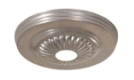 B&p Lamp Unfinished Steel Canopy With Rosette Design, 5 1/4" Dia.. Fixed Price $9.39.