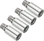 Patikil Sloped Ceiling Light Adapter, 4 Pack 360 Degree M10 Thread Chrome. Fixed Price $12.84.