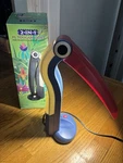 Blue Toucan Table Lamp H. T. Huang 1980s Vintage Mid-century Modern Light W/box. Fixed Price $174.95.
