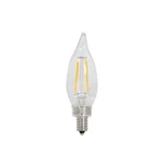 B&p Lamp E12 Candelabra Base Ca10 Shaped Clear Led Bulb, 20 Watt Equivalent. Fixed Price $11.18.