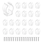 For U Clip Tube Holder Led Round 16-18mm, Fluorescent Tube, 30pcs. Fixed Price $10.33.