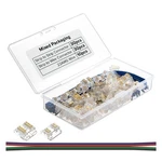 Fcob 4pin 10mm 0.39in Transparent Connector Kit 30pcs Strip To Wire Gap.... Fixed Price $34.30.