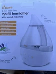 Crane Ee-5301cw Drop Ultrasonic Cool Mist Humidifier - Clear & White. Fixed Price $24.99.