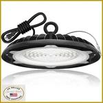 Hyperlite Ufo Led High Bay Light 150w 19500lm 6000k Ip65 Warehouse Shop Lights 6. Fixed Price $64.22.