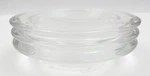 New Old Stock Leucos Glass Ceiling Lamp Diffuser For Iside Model - Nos (0006384). Fixed Price $39.95.
