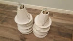 Nora Lighting Ntm-713 6-in Baffled Airtight Cone Recessed With Gx24q-4 Base. Fixed Price $12.99.
