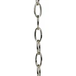 Progress Lighting P8757 120" Chain For Hanging Fixtures - Nickel. Fixed Price $40.34.