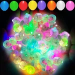 Aogist 100pcs Mutilcolor Balloon Lights, Long Standby Time Waterproof Mini Ball. Fixed Price $20.13.