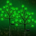 Reyeeinc St. Patrick's Day Solar Shamrock Lights Outdoor Waterproof 20 Led Decor. Fixed Price $48.03.