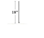Minka-aire Dr1518-whf, 18" Downrod, Flat White. Fixed Price $34.99.