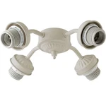 Quorum 2444-8067 Kit 10" 4-light Ceiling Fan Light In Antique White. Fixed Price $89.00.