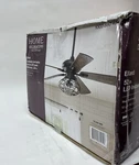 Home Decorators Collection Yg629a-mbk Indoor Ceiling Fan With Light - Matte.... Fixed Price $132.00.