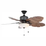 Home Decorators 52'' Palm Cove Ceiling Fan Replacement Paddles 1 Set Brown. Fixed Price $42.00.