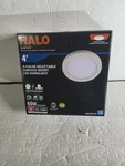 Halo 4 In. Round Retrofit Ic/non-ic Rated White Led Cct Flush Mount Recessed. Fixed Price $24.99.
