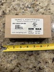 Wac Lighting En-1260-p-ar-bk 60w Max Class 2 Plug In Power Supply 12v Ac. Fixed Price $40.00.