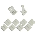 10 Pcs Strip To Unwired Gapless Solderless Snap Down 2 Pin Single Color.... Fixed Price $11.50.