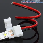 10-pack 8mm Solderless 2-wire Connector Clip For 2835 Led Strip Light Power. Fixed Price $6.17.