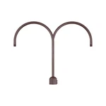Millennium Lighting Rpad Bronze R Series Two Light Post Adapter. Fixed Price $111.92.