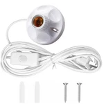 10ft Light Bulb Base With Cord E26/e27 Socket On/off Switch, 110v-.... Fixed Price $13.95.