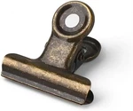 Antique Brass Small Bulldog Clips - 30 Pack Mini Hinge Clip 0.87 Inch Metal B.... Fixed Price $15.99.
