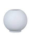B&p Lamp 9" Shade, Ball, Satin Opal, 4" Fitter. Fixed Price $178.94.