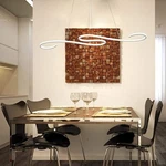 Acco Led Wave Pendant Light 4 Feet (l) X 1 (b) 16mm(h) Inbuilt. Fixed Price $218.17.