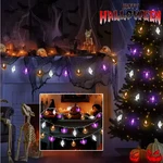 Halloween's String Lights Battery Operated 20 Feet Pumpkin Bat Ghost Decoration. Fixed Price $13.98.