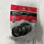 Hillman Phenolic Light Lamp Socket 427682 Keyless 75w Max (black). Fixed Price $12.99.