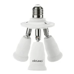 Dicuno 3 In 1 E26 Light Socket Splitter Adapter, Standard Base Led Bulb Converte. Fixed Price $14.39.