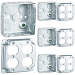 Copkim 4 Set 4" Electrical Junction Box With Cover X 4", Double Duplex. Fixed Price $34.83.