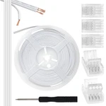 Rgbzone 4 Pin 10mm Led Strip Connector Kit 32.8ft 4pin Kit, White. Fixed Price $22.99.