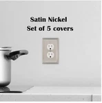 Nostalgic Warehouse 720028wall Outlet Cover 1-gang Single Duplex Set Of 5. Fixed Price $44.95.