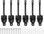 Uxcell 6set Universal Sun Shade Replacement Parts, Bungee Tie Downs Black. Fixed Price $23.69.