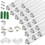 Thmoother Uv Resistance 3.28ft V Shape Led Strip Channel Diffuser,20-pack Alu.... Fixed Price $69.44.