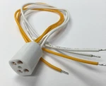 Lse Lighting Brand 4pin T5 Socket With A Wire For Ultraviolet Uv Bulbs Lamps. Fixed Price $20.08.