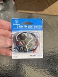 New Westinghouse 77285 3-way Fan Light Switch *free Shipping*. Fixed Price $13.45.