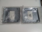 2pc Orbit 4402 4 Inch Square Industrial Cover Duplex Receptacle. Fixed Price $14.00.