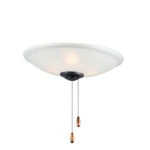 Black Three Light Ceiling Fan Kit From The Kits Collection. Fixed Price $64.00.