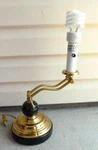 Vintage House Of Troy Granite Marble Brass Arm Desk Lamp Light Articulating. Fixed Price $149.85.