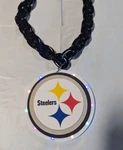 Pittsburgh Steelers Foam Fan Chain - Light Up Team Led Necklace Big Logo Black. Fixed Price $36.59.